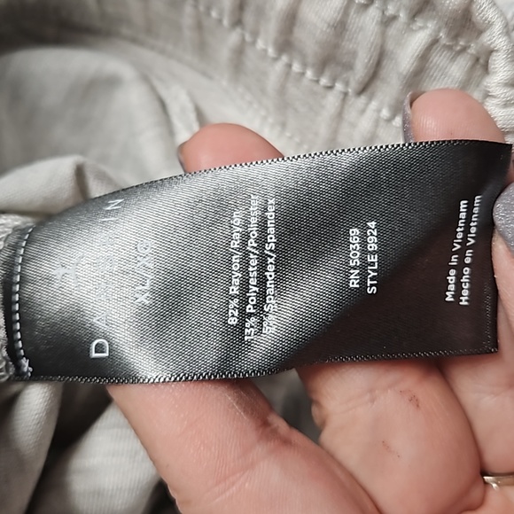 Danskin Scuba High Waist Straight Leg Drawstring Knit Jogger /Pant - women's XL - Picture 8 of 12